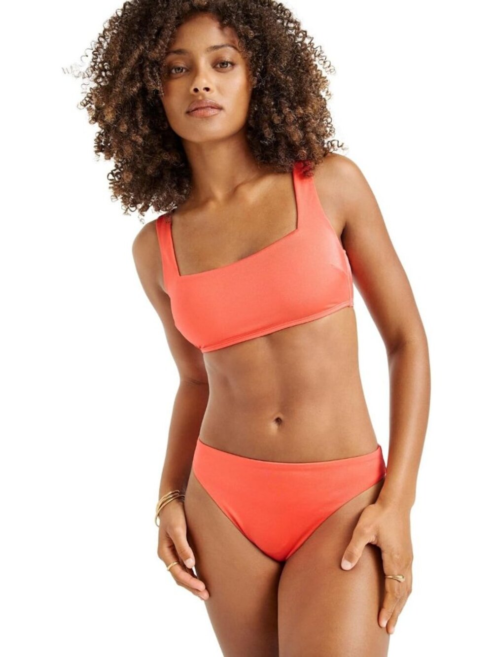 High Leg Classic Bikini Bottoms for Women | Eco-Friendly Swimwear Separate